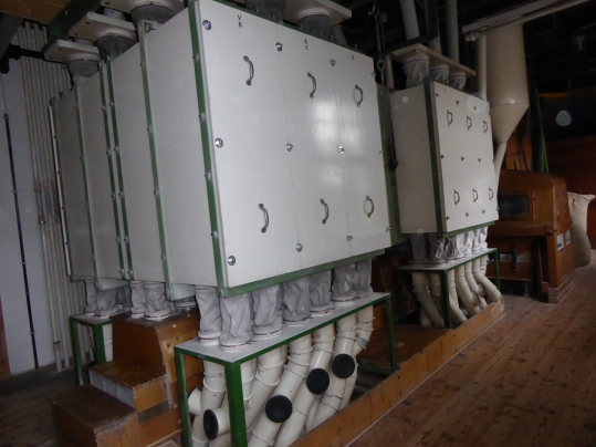 Der Weg des Korns zum Mehl