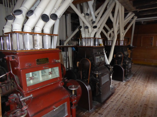 Der Weg des Korns zum Mehl